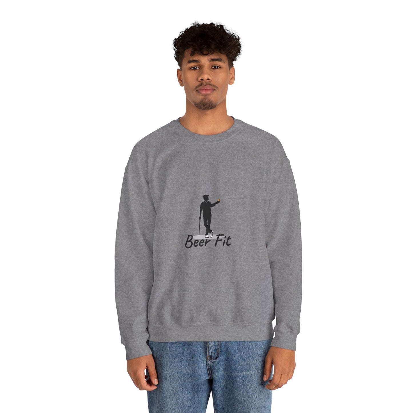 Beer Fit Golf Crewneck
