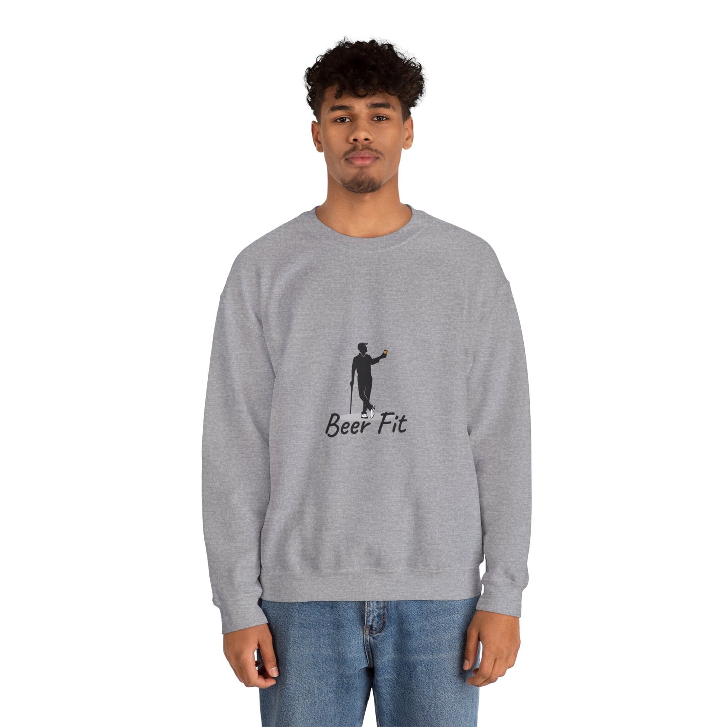 Beer Fit Golf Crewneck
