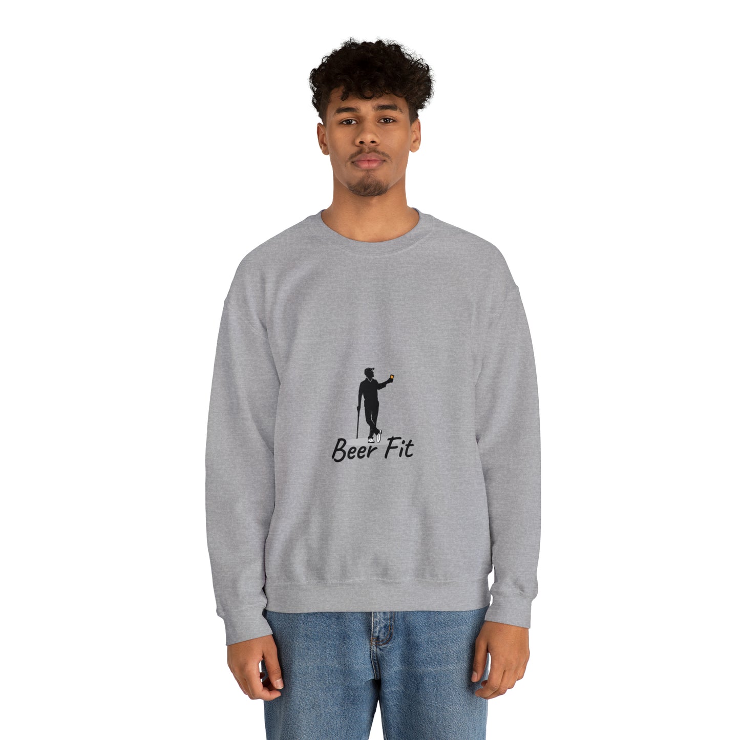 Beer Fit Golf Crewneck