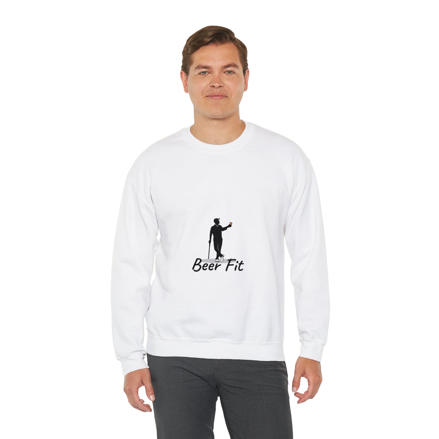 Beer Fit Golf Crewneck