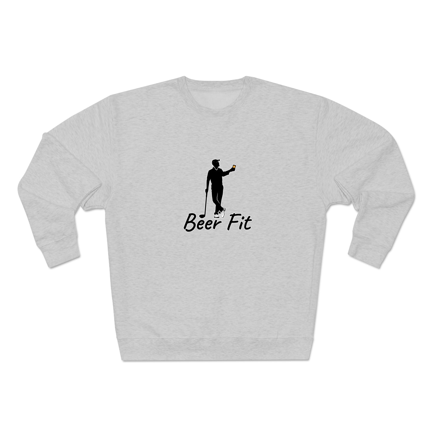 Beer Fit Golf Crewneck Sweatshirt