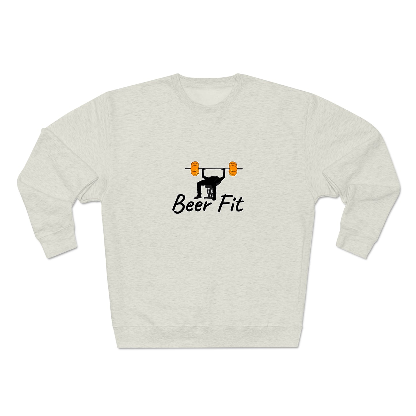 Beer Fit Pumpkin Premium Crewneck Sweatshirt