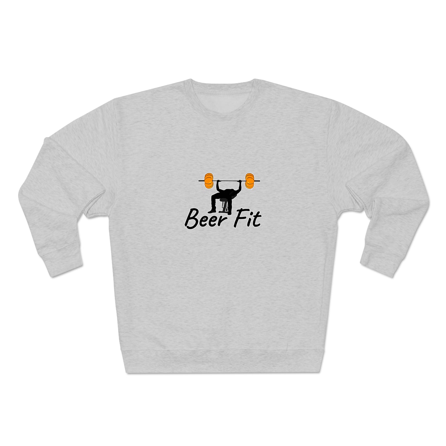 Beer Fit Pumpkin Premium Crewneck Sweatshirt