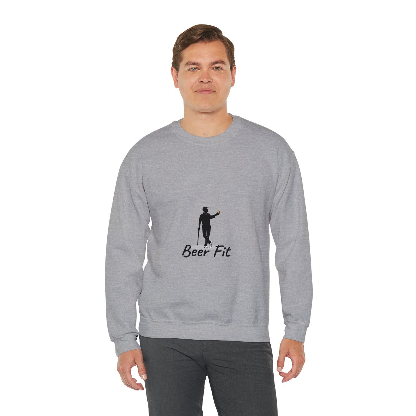 Beer Fit Golf Crewneck