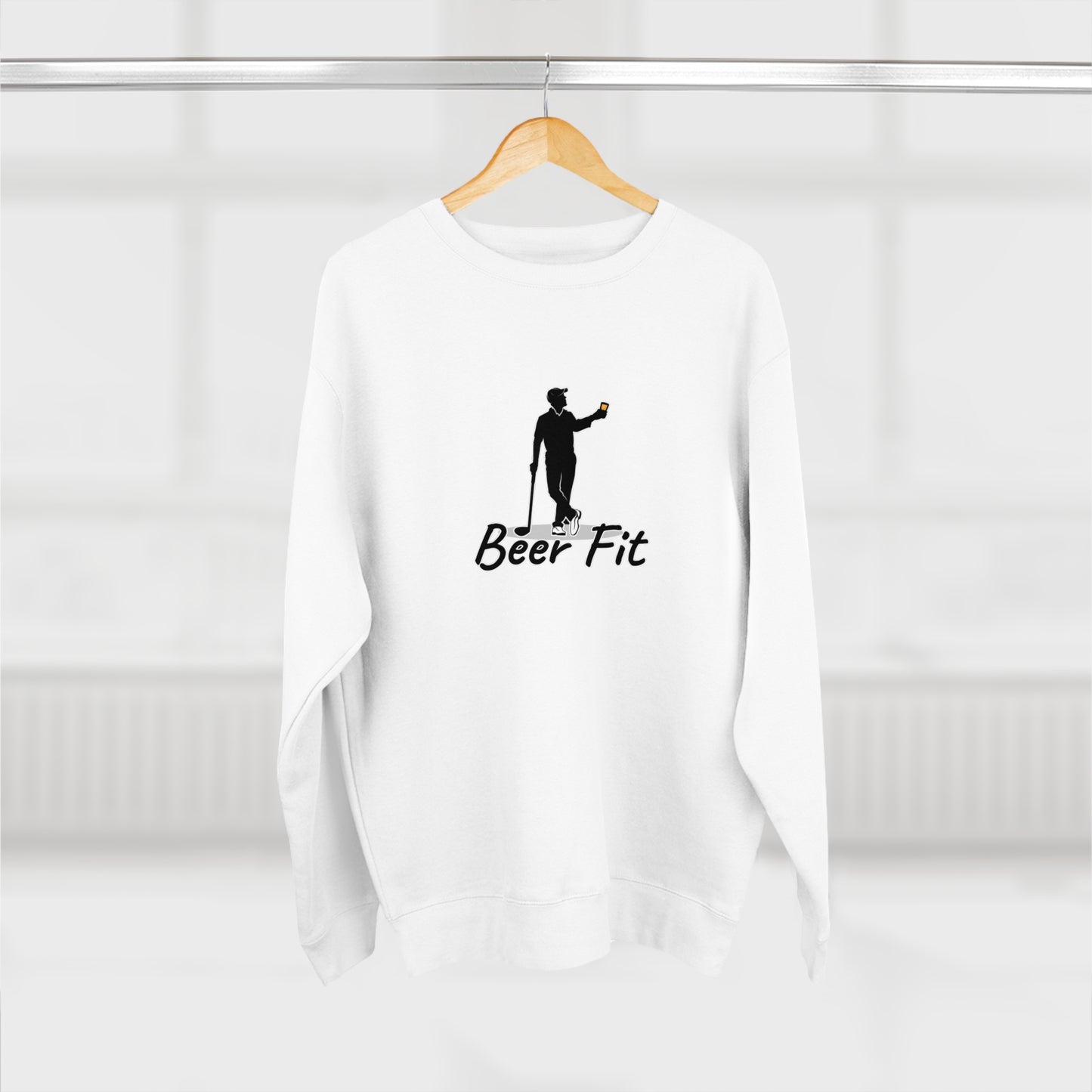 Beer Fit Golf Crewneck Sweatshirt