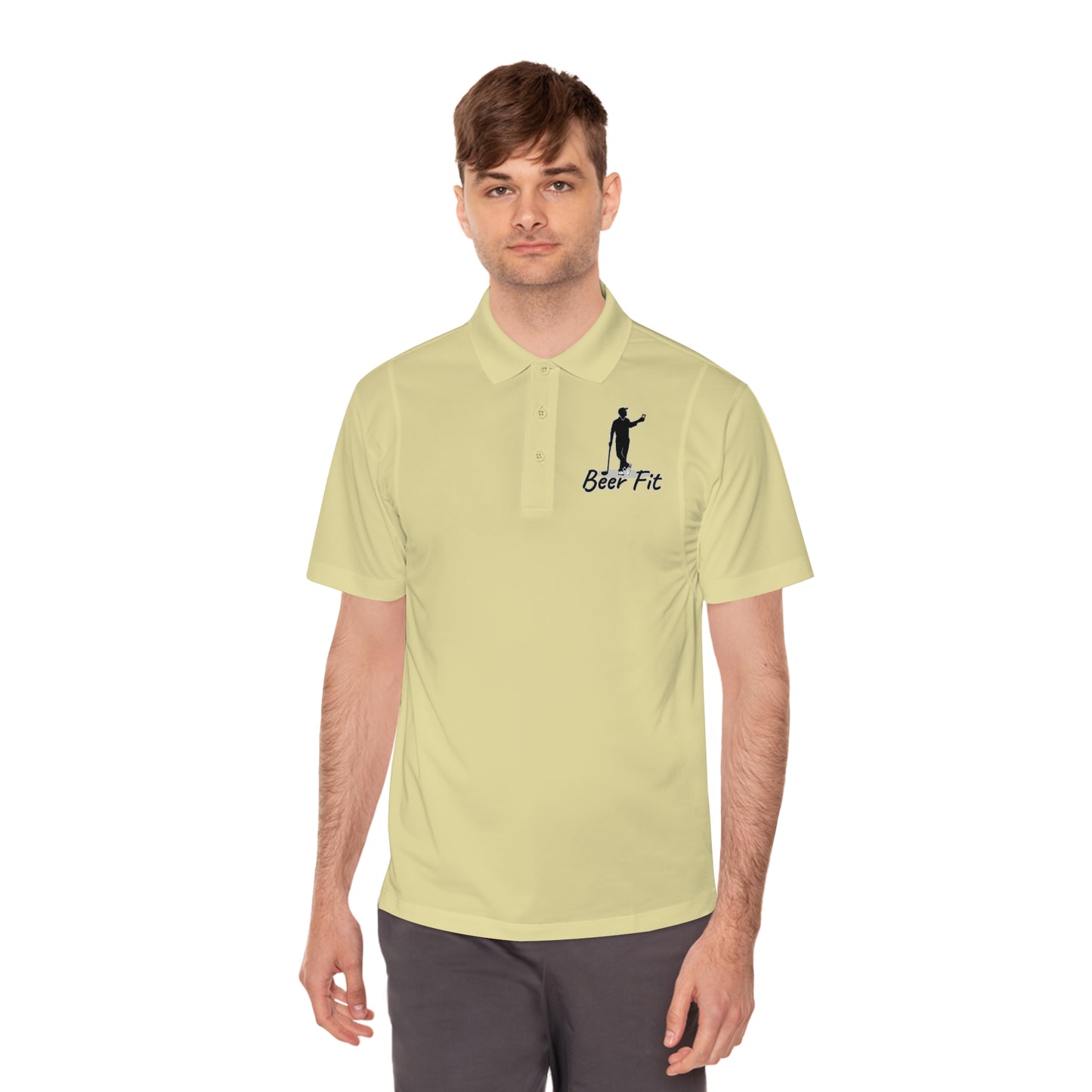 Men's Beer Fit Golf Polo