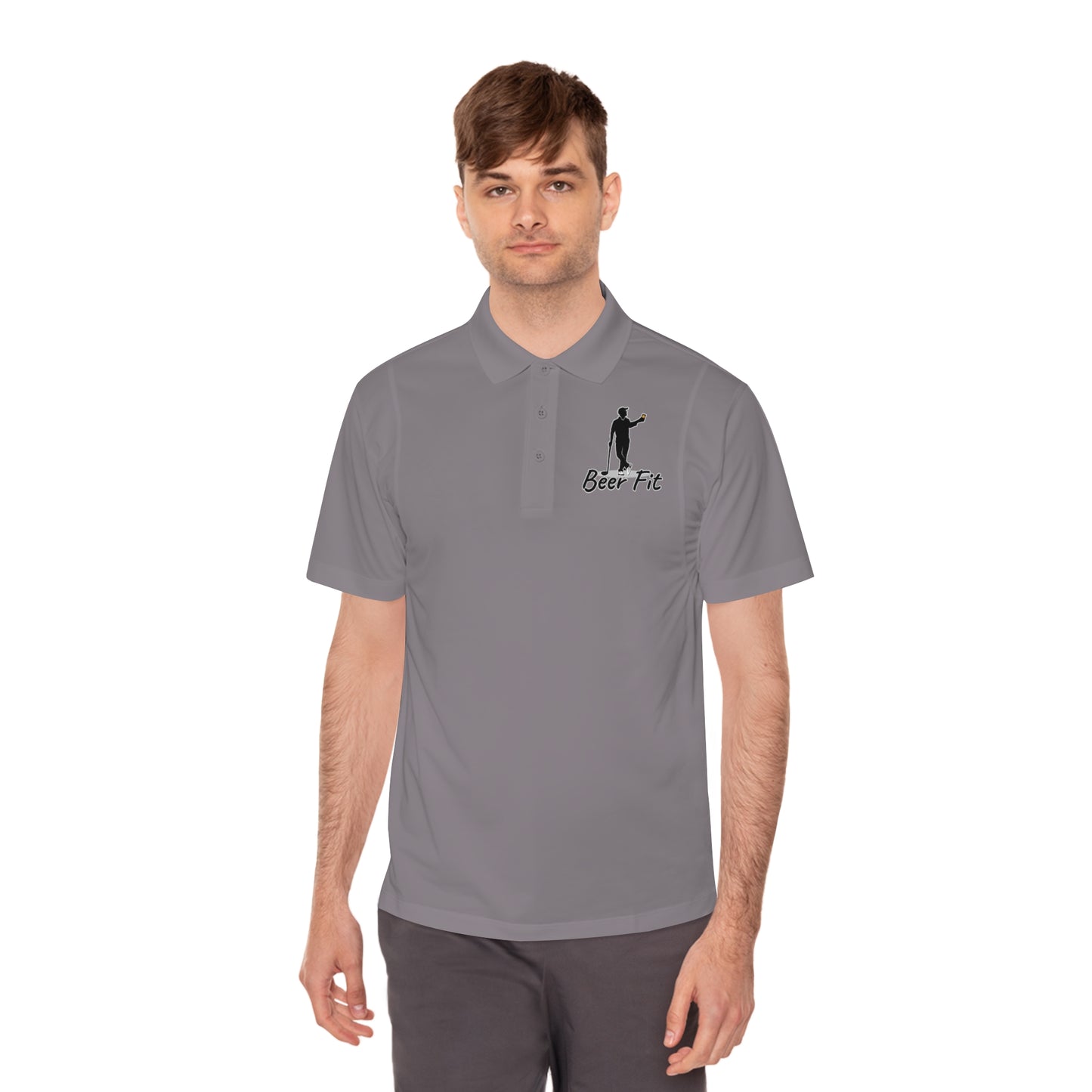 Men's Beer Fit Golf Polo