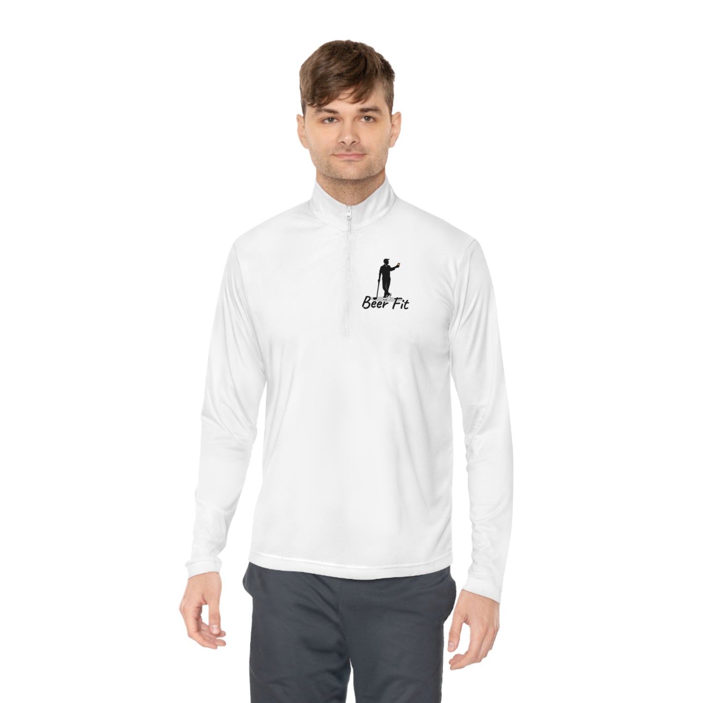 Beer Fit Golf Quarter-Zip Pullover