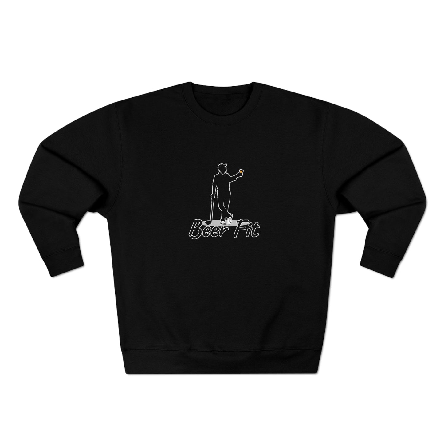 Beer Fit Golf Crewneck Sweatshirt