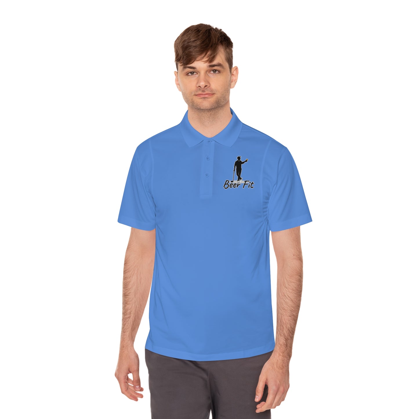 Men's Beer Fit Golf Polo