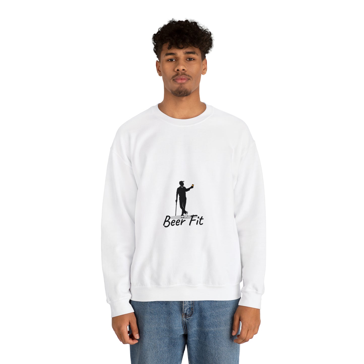 Beer Fit Golf Crewneck