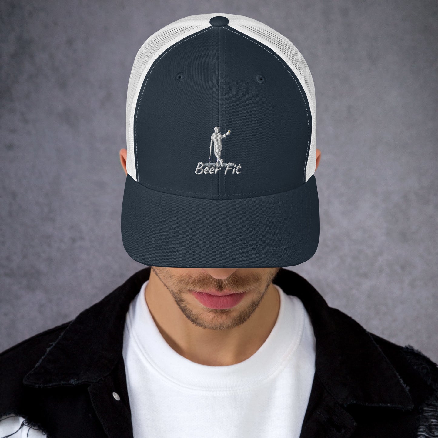 Beer Fit Golf Trucker Cap