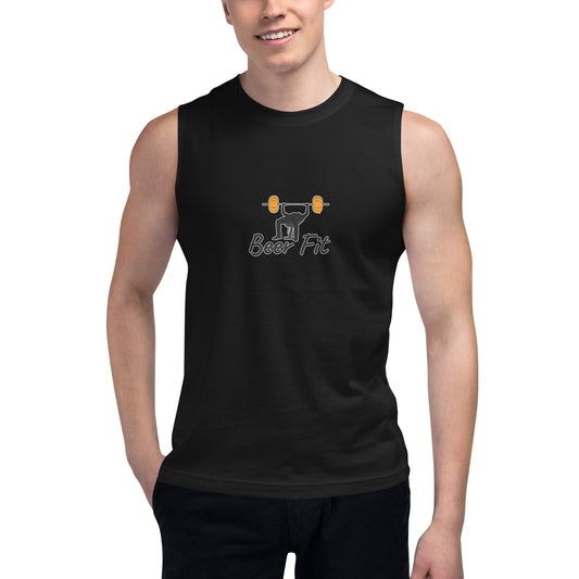 Beer Fit Pumpkin Muscle Shirt