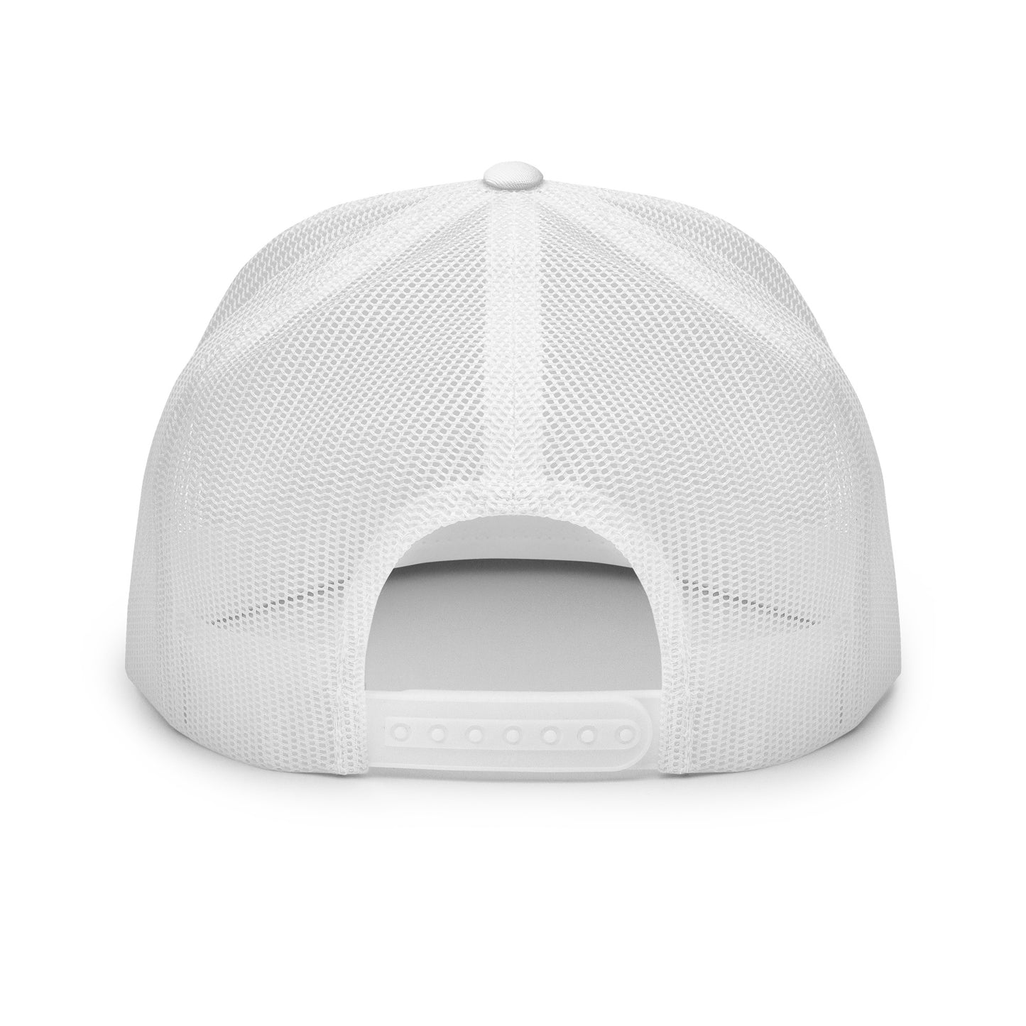 All White Trucker Cap