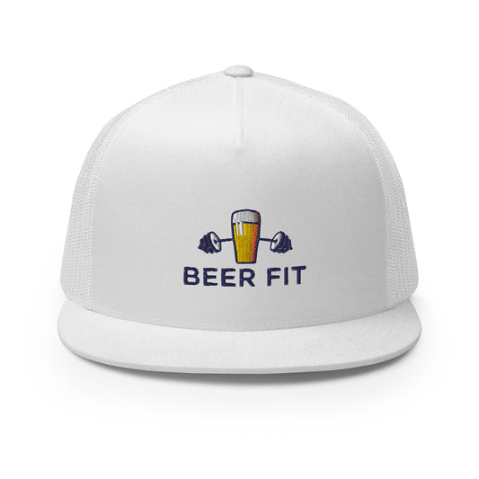 All White Trucker Cap