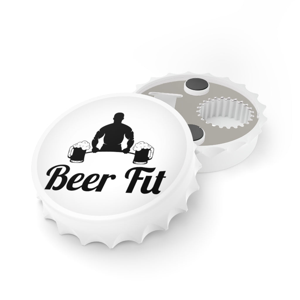 Beer Fit Bottle Opener (Magnetic Back)